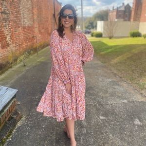 Boho Midi Dress